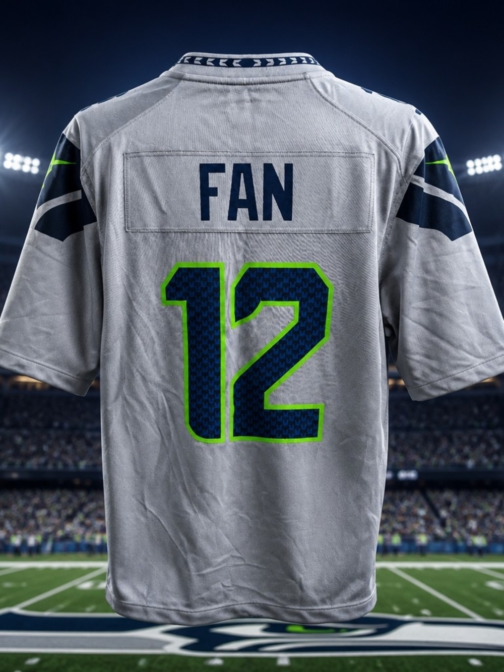 Nike NFL Seattle Seahawks Men’s On-Field #12 FAN Football Jersey Size XL
